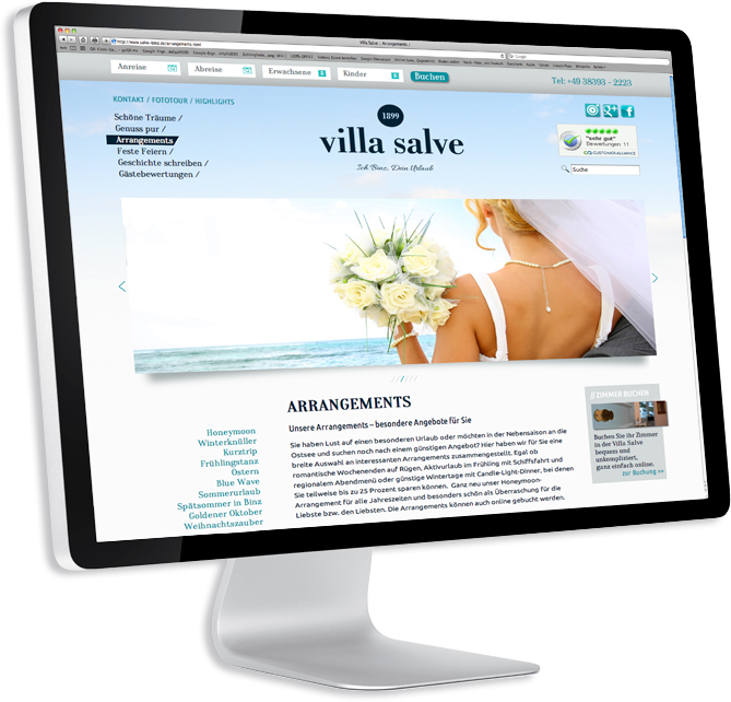 Villa Salve Web